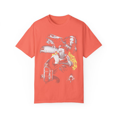 Vintage-Inspired Unisex T-Shirt with Retro Graphics