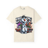 Dope Olaf Graphic T-Shirt for Disney Fans