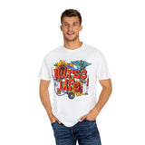 Nurse Life T-Shirt - Garment-Dyed Tee for Healthcare Heroes