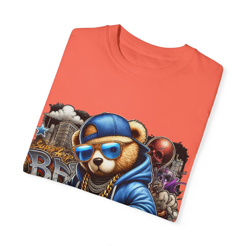 Street Art Bear Graphic T-Shirt - Cool Unisex Tee for Trendsetters