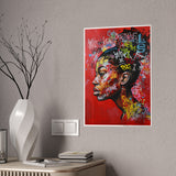 Vibrant Gloss Poster - Urban Art Print with Graffiti Style