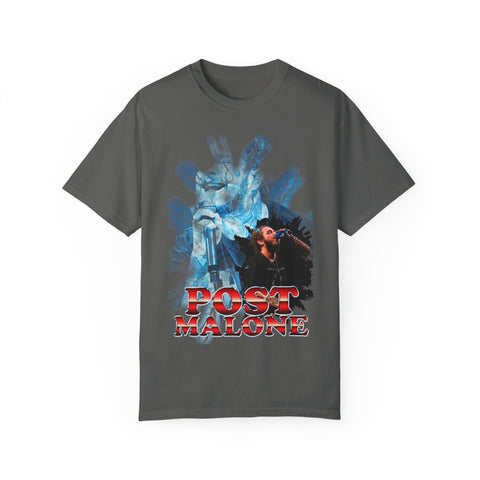 Post Malone Unisex Garment-Dyed T-Shirt - Trendy Music Apparel