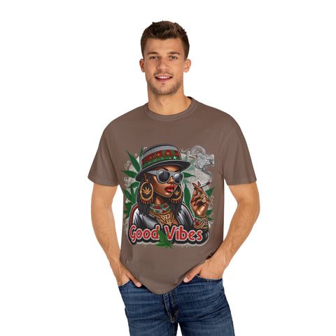 Cool Good Vibes Unisex Garment-Dyed T-shirt