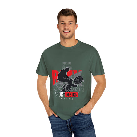 Freestyle BMX Unisex Garment-Dyed T-shirt