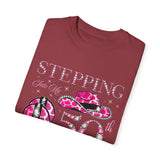 50th Birthday Cowgirl T-Shirt | Unisex Garment-Dyed Tee