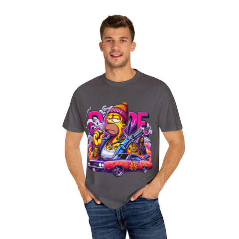 Dope Vibes Unisex Garment-Dyed T-Shirt - Streetwear Style