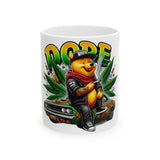 Funny Dope Cartoon Ceramic Mug - 11oz & 15oz Options