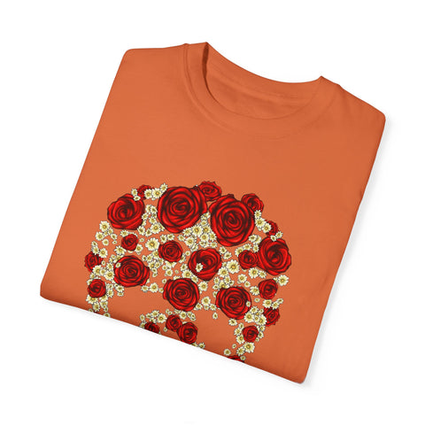 Floral Skull Unisex T-Shirt - Stylish Casual Wear for Creative Souls