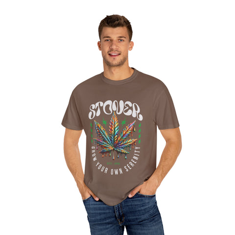 Unisex Garment-Dyed T-Shirt - "Grow Your Own Serenity"