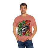 Skull & Smoke T-Shirt | Cool Unisex Graphic Tee for Music Lovers, Festival Wear, Street Style, Gift Idea, Vibrant Design