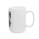 High Vibe Ceramic Mug - 11oz & 15oz - Perfect for Stoners and Cartoon Lovers!
