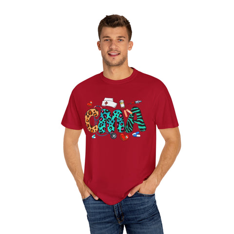 Fun Nurse Appreciation T-Shirt - Cute Animal Print Design