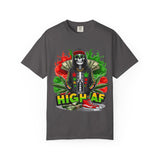 High AF Unisex Garment-Dyed T-Shirt - Fun & Edgy Style for Cannabis Enthusiasts