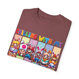 Chilling with My Peeps Unisex Garment-Dyed T-Shirt | Fun Graphic Tee for Friends
