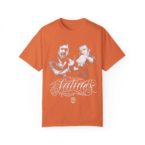 Unisex Garment-Dyed T-Shirt - Vintage Latino Graphic Tee