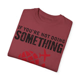 Adventure Awaits Unisex Garment-Dyed T-Shirt | Travel Quote Tee