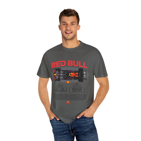 Unisex Red Bull Racing T-Shirt - Sporty Graphic Tee for Fans
