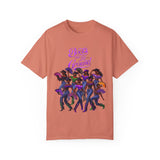 Empowering Women T-Shirt - Boots on the Ground Design - Unisex Garment-Dyed Tee