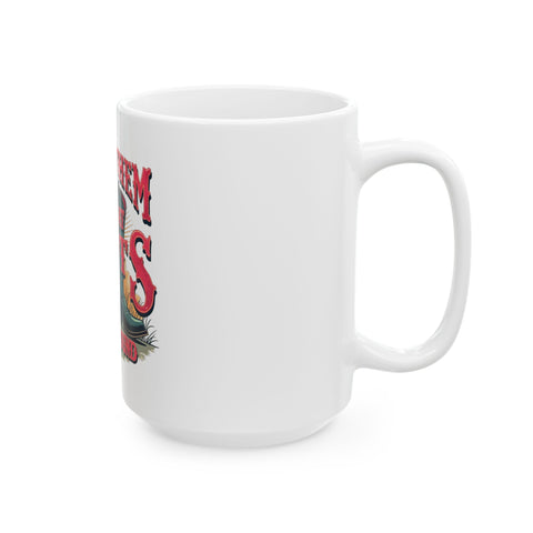 Whimsical Ceramic Mug - Perfect Gift for Nature Lovers