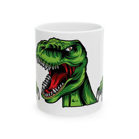 T-Rex Roaring Ceramic Mug - 11oz & 15oz