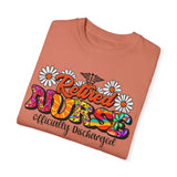 Retired Nurse Garment-Dyed T-Shirt - Officially Discharged