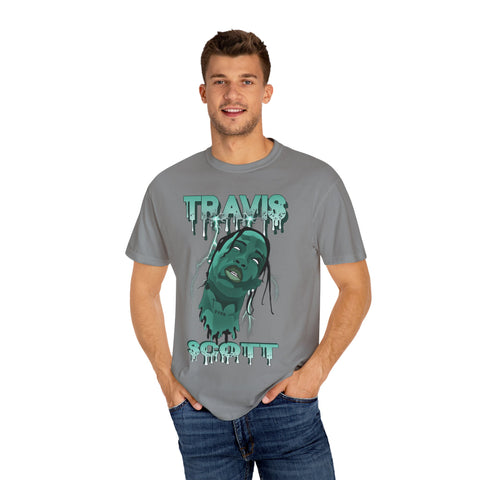 Unisex Travis Scott Dripping Graphic T-Shirt - Hip Hop Streetwear