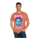 Posty Unisex Garment-Dyed T-shirt | Vibrant Vintage Style Tee for Music Lovers