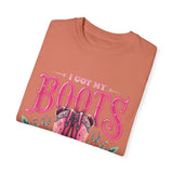 I Got My Boots on the Ground Unisex T-Shirt - Stylish Country Vibe, Perfect for Music Festivals and Casual Outings