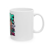 Dope Cartoon Mug - Retro Style Ceramic Coffee Cup (11oz & 15oz)