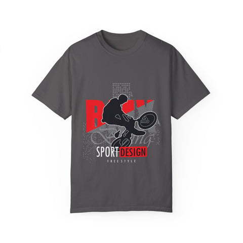 Freestyle BMX Unisex Garment-Dyed T-shirt