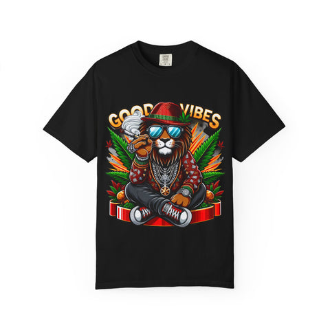 Good Vibes Unisex Garment-Dyed T-Shirt
