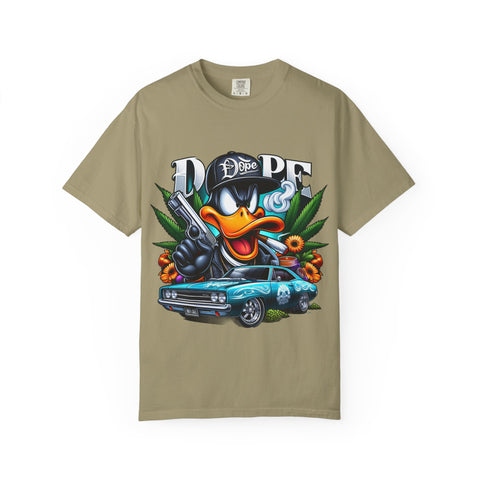 Dope Vibe Unisex Garment-Dyed T-Shirt - Cool Streetwear with Funky Graphic