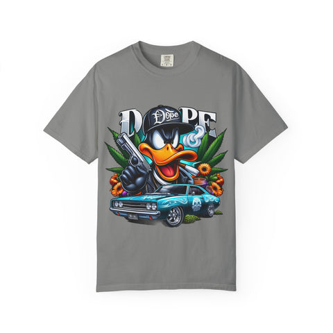 Dope Vibe Unisex Garment-Dyed T-Shirt - Cool Streetwear with Funky Graphic