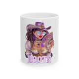 Vibrant Art Ceramic Mug - 11oz & 15oz, Perfect for Coffee Lovers and Gift Giving