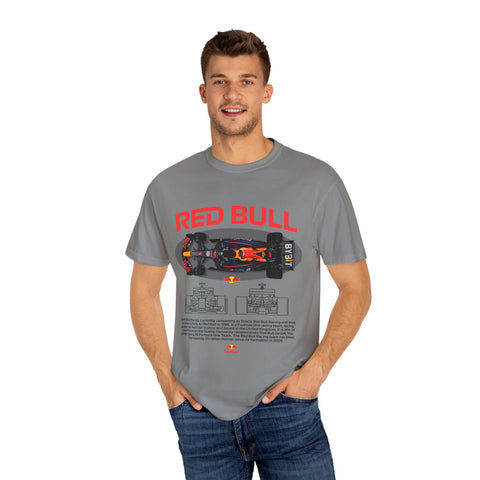 Unisex Red Bull Racing T-Shirt - Sporty Graphic Tee for Fans