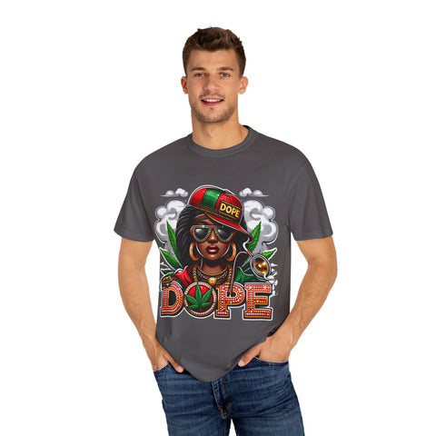 Dope Vibes Unisex Garment-Dyed T-Shirt