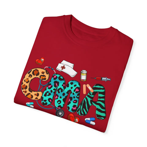 Fun Nurse Appreciation T-Shirt - Cute Animal Print Design