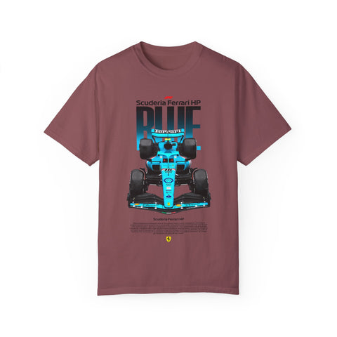 Speedster Unisex Garment-Dyed T-Shirt - Scuderia Ferrari HP Racing Design