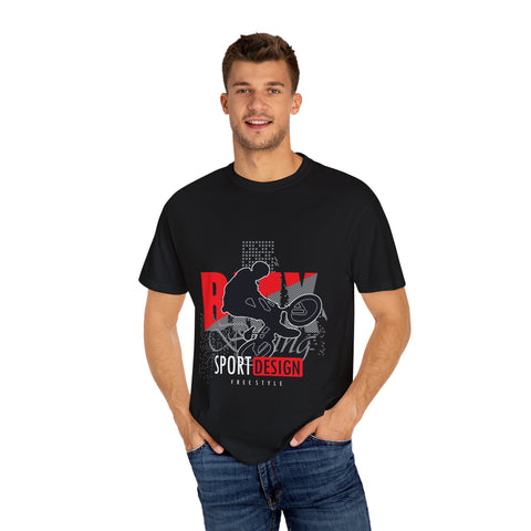Freestyle BMX Unisex Garment-Dyed T-shirt