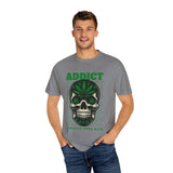 Addict Skull Graphic T-Shirt - Conquer Your High