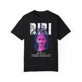 Riri Unisex Garment-Dyed T-Shirt - Trendy Graphic Tee for Music Lovers