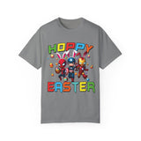 Hoppy Easter Unisex T-Shirt - Colorful Superhero Design