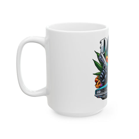 Dope Duck Ceramic Mug - Cool Street Art Design | 11oz & 15oz