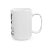 Funny Ceramic Mug - "Born to be Wild" - Perfect Gift for Adventurers