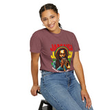 Reggae Vibes Unisex Garment-Dyed T-Shirt - Jamaica Music Art Tee