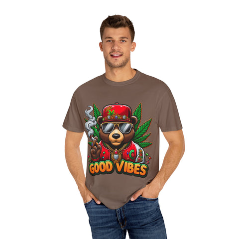 Good Vibes Unisex Garment-Dyed T-Shirt