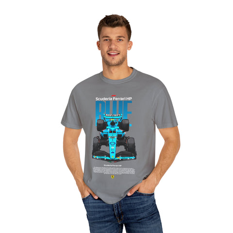 Scuderia Ferrari HP Unisex Garment-Dyed T-shirt - Racing Enthusiast Apparel
