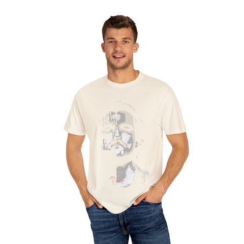 Artistic Unisex Garment-Dyed T-Shirt - Unique Design for Creative Souls
