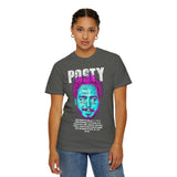 Posty Unisex Garment-Dyed T-shirt | Vibrant Vintage Style Tee for Music Lovers