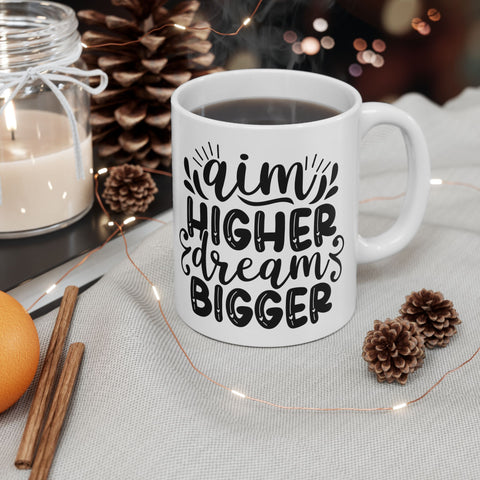 Inspirational Quote Ceramic Mug - Perfect Gift for Coffee Lovers